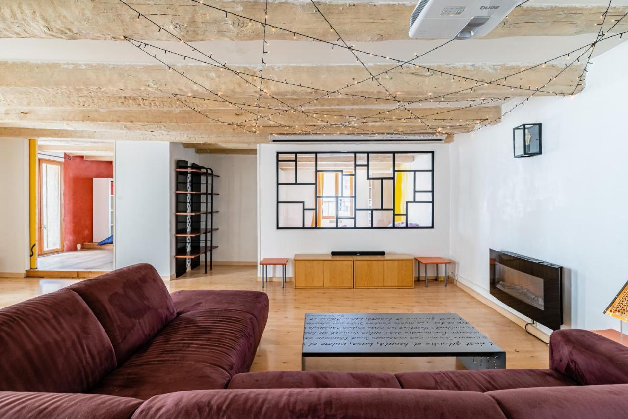 Dina Great Big Appartment - 6 Pers With Overhead Projector Marseille Bagian luar foto